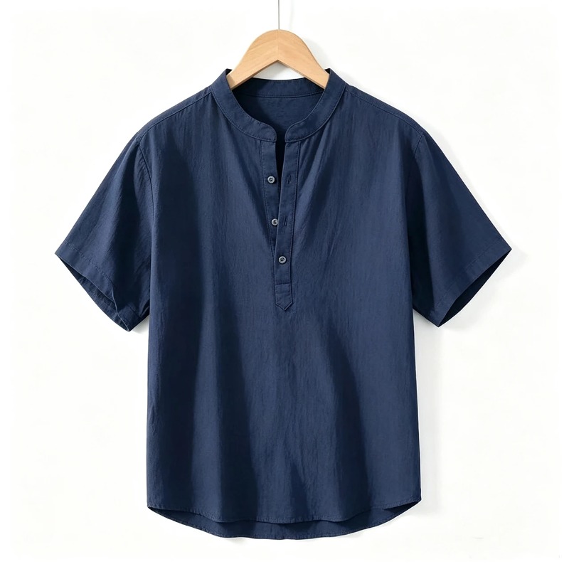 Linen Shirt Breathable - Chemises d'été pour hommes à manches