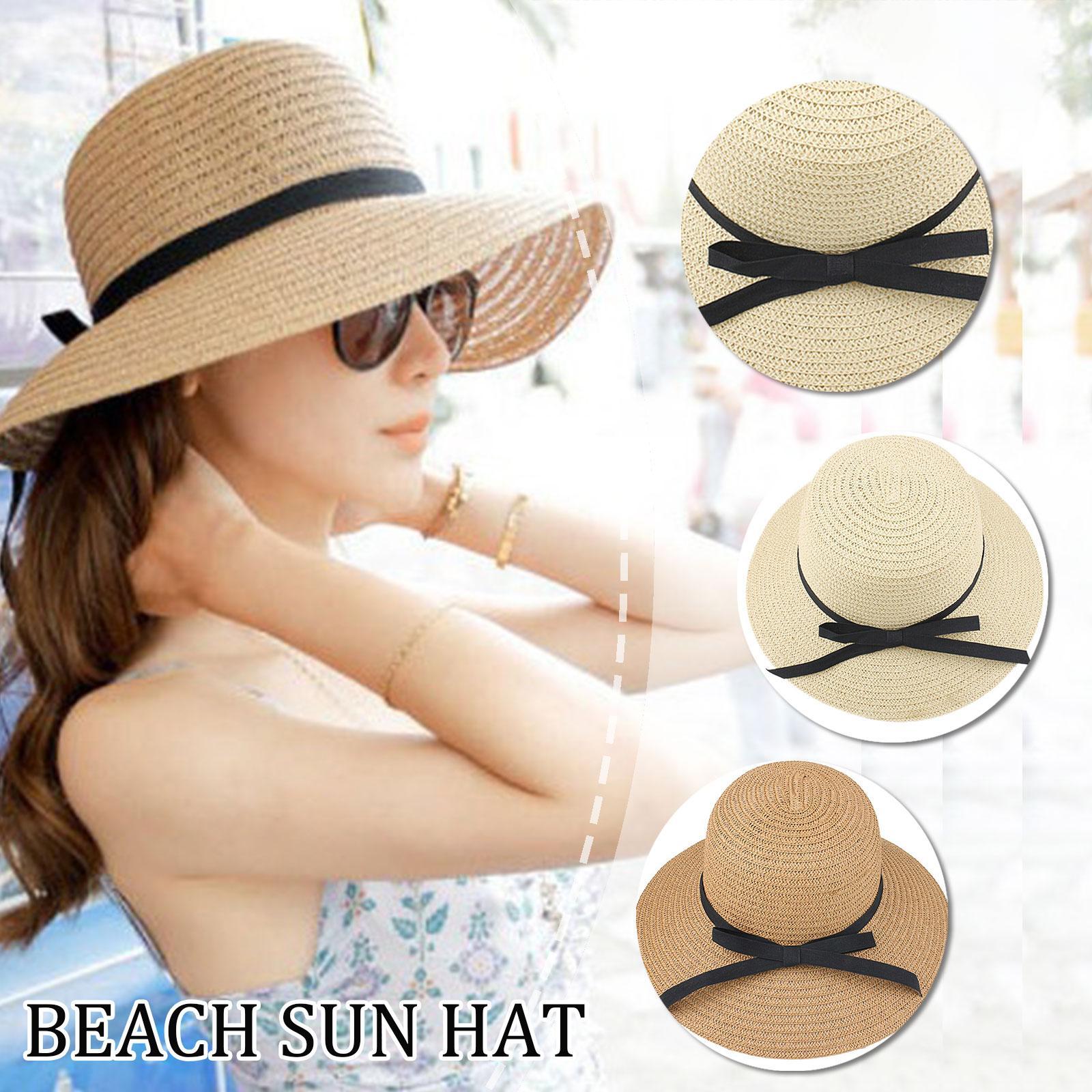 Bucket Hat Straw - Chapeau de paille à large bord