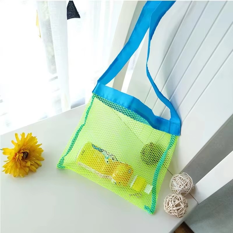 Beach Towel Large - Sac en filet portable pour enfants,