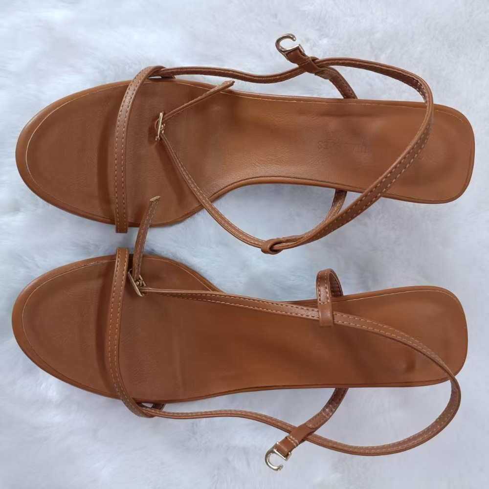Sandales d'été pour femmes, no - Casual Sandal Leather avis et prix