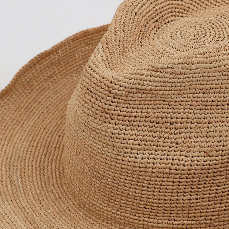 Chapeau de paille en raphia na - Bucket Hat Straw avis et prix