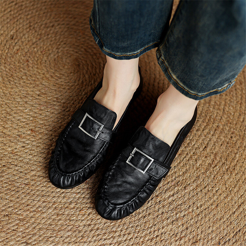 Escarpins en cuir véritable po - Casual Sandal Leather avis et prix