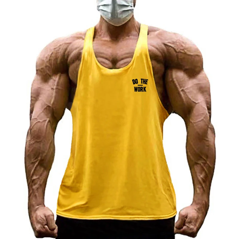 T-shirt sans manches en coton  - Tank Top Muscle avis et prix