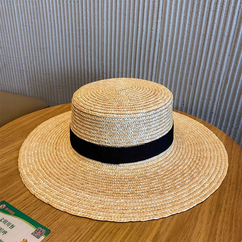 Chapeau de paille Boater éléga - Bucket Hat Straw avis et prix