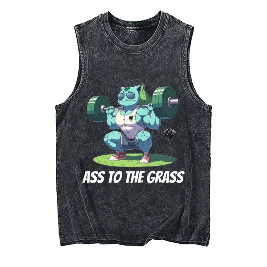Débardeur délavé à l'acide Pok - Tank Top Muscle avis et prix