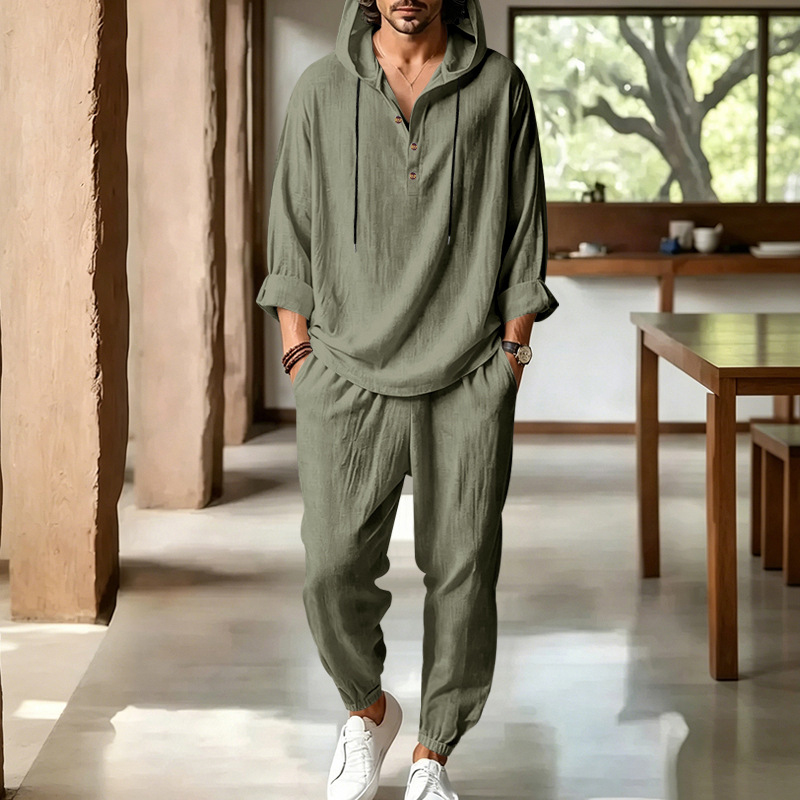 Ensemble 2 pièces en lin pour  - Short Linen Drawstring avis et prix