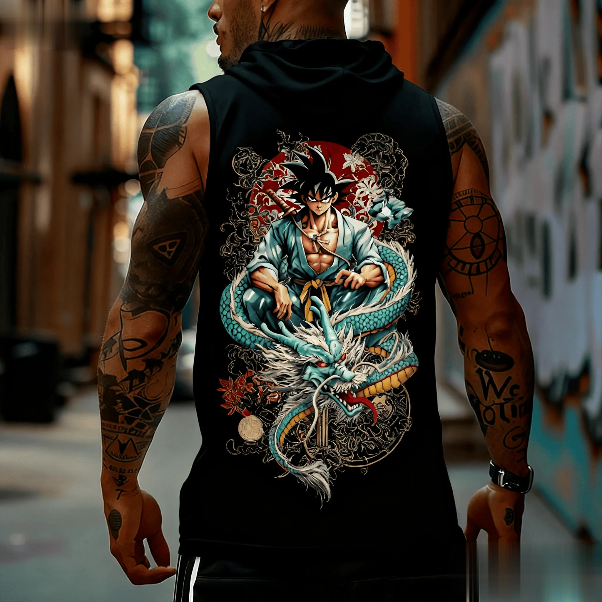 Dragon Ball Goku Anime hommes  - Tank Top Muscle avis et prix