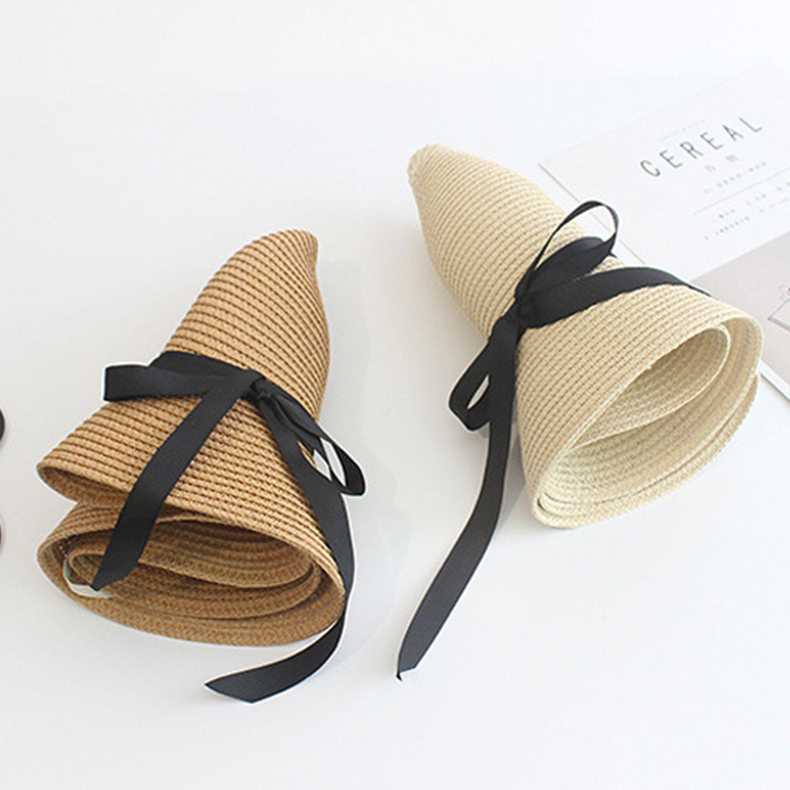 Chapeau de paille à large bord - Bucket Hat Straw avis et prix