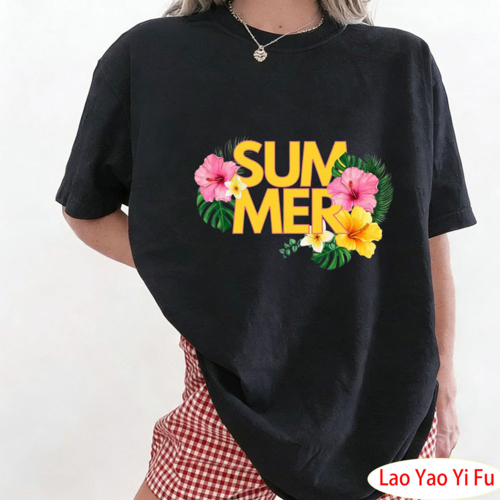 T-shirt floral tropical d'été, - Resort Shirt Floral avis et prix