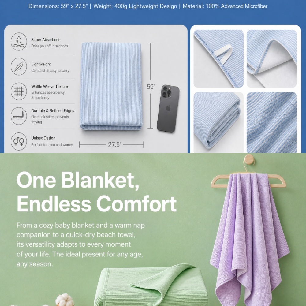 BRLPONVE Serviette de bain ray - Beach Towel Large avis et prix